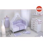 Nino - Lenjerie Patut 6+1 PASEO Violet